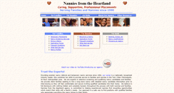 Desktop Screenshot of nanniesheartland.com